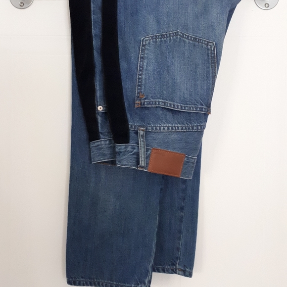 Madewell Perfect Vintage Jean Velvet Tux Stripe Edition - Picture 5 of 14